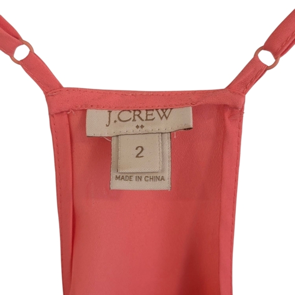 J. Crew Coral Pink Camisole Top - Picture 3 of 8